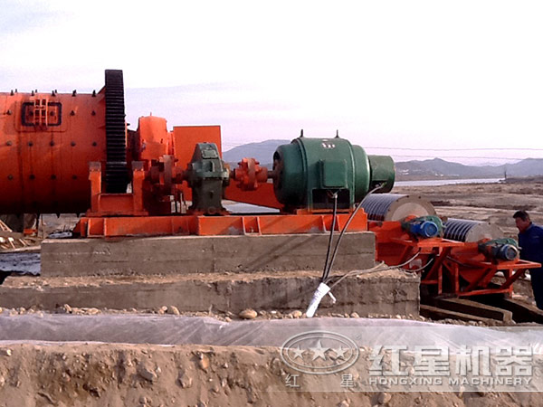 浮選工藝生產現場