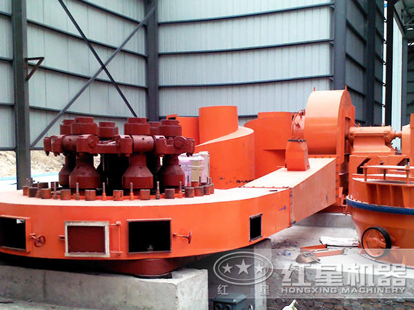 雷蒙磨粉機(jī)內(nèi)部結(jié)構(gòu)圖