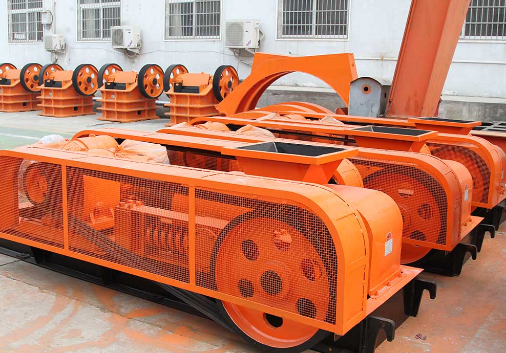 珍珠巖對輥破碎機