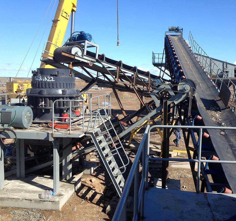 花崗巖破碎生產線