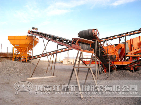 石頭破碎生產線