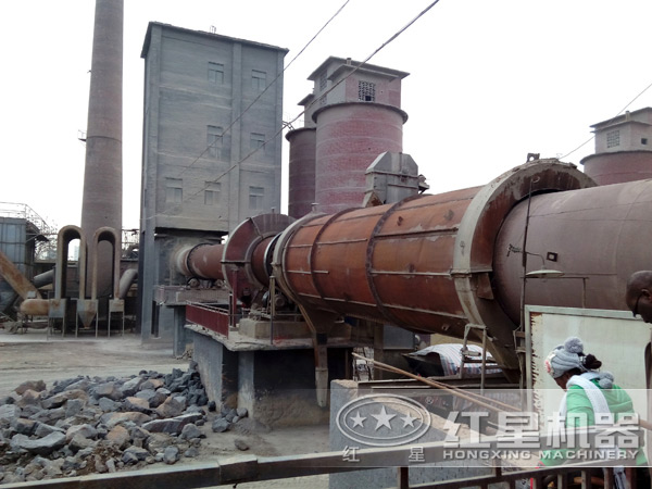 陶粒砂生產現場