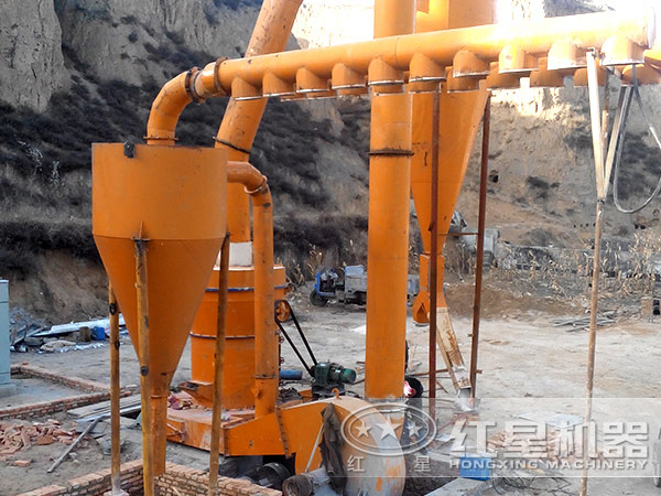 磨粉生產現場實拍