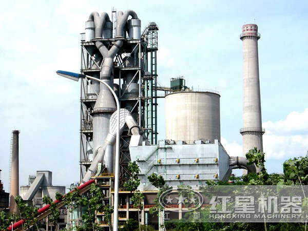 水泥生產線生產現場現場