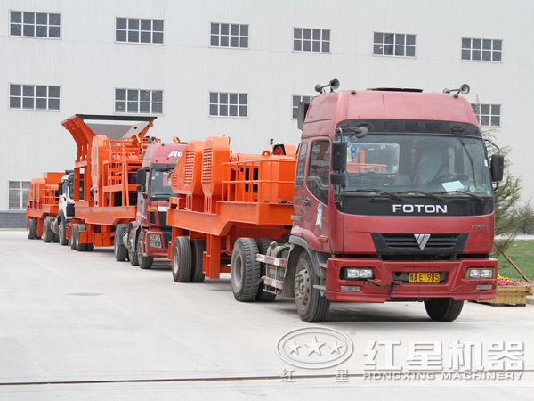 移動破石機發貨圖片