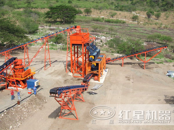 透閃石破碎生產線