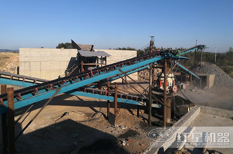 石頭粉碎制砂生產線 石頭粉碎制砂生產線