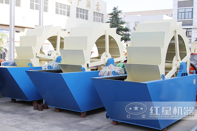 輪斗式洗沙機實拍圖 輪斗式洗沙機實拍圖