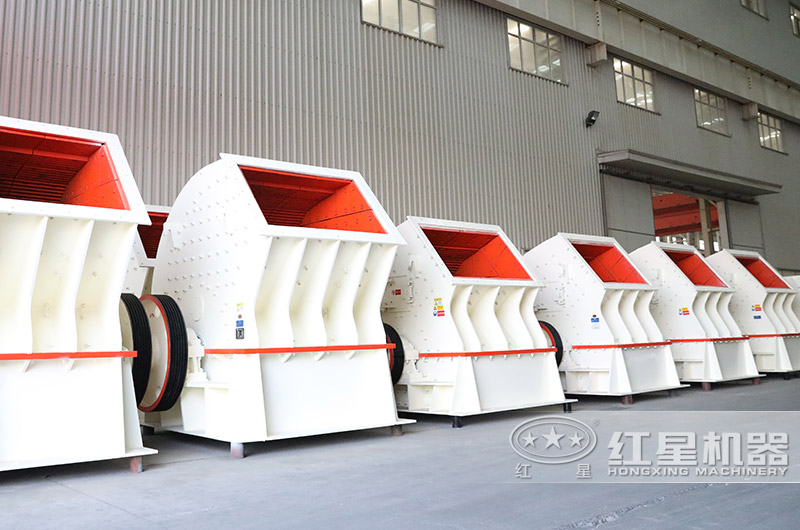 二合一錘式破碎機現場實拍圖