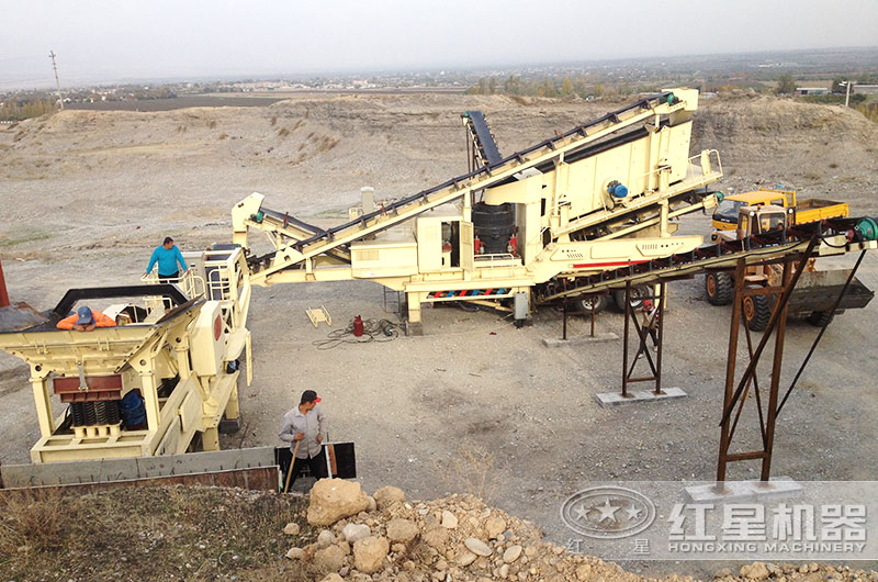 移動制砂生產客戶現場 移動制砂生產客戶現場