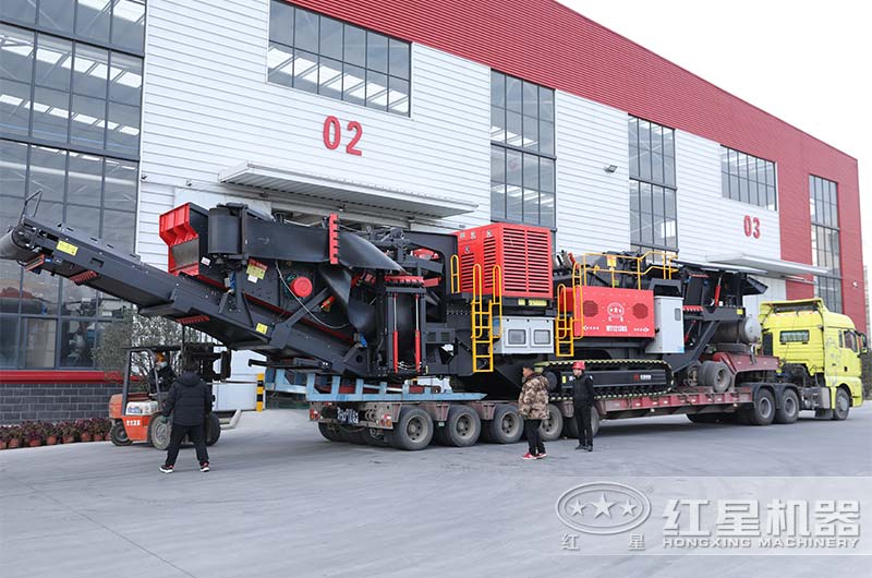 移動破碎篩分一體機 移動破碎篩分一體機