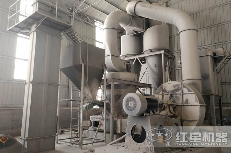 石灰石磨粉加工客戶現場實拍 石灰石磨粉加工客戶現場實拍