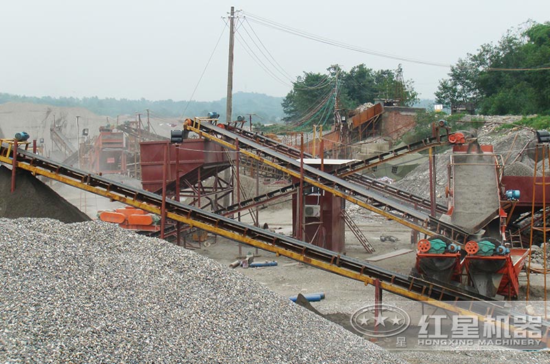 瓜米石制砂加工客戶現(xiàn)場(chǎng)實(shí)拍