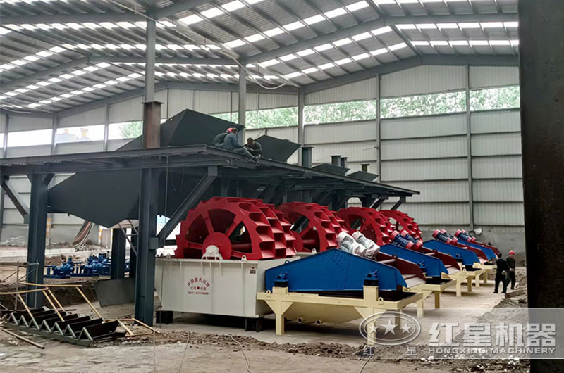 細沙回收機現場