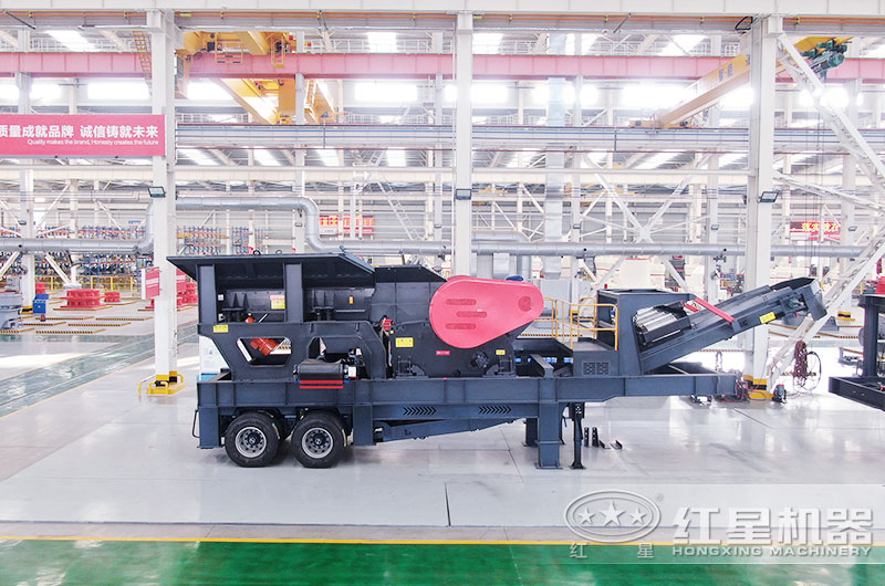 輪胎移動破碎機 輪胎移動破碎機