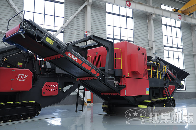 履帶式移動破碎機