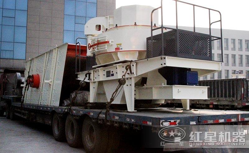 準備發往湖南的VSI5X系列離心沖擊式制砂機