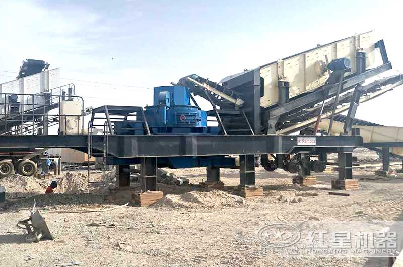 流動打砂車發貨現場