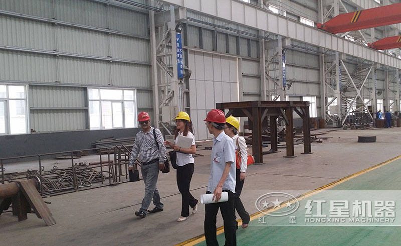 用戶來廠參觀、咨詢