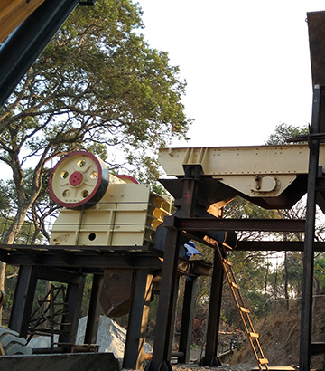 浙江時產500噸石料破碎生產線