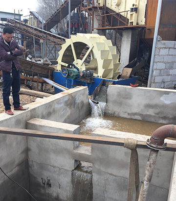 河南鄭州時產100噸水洗石粉生產線