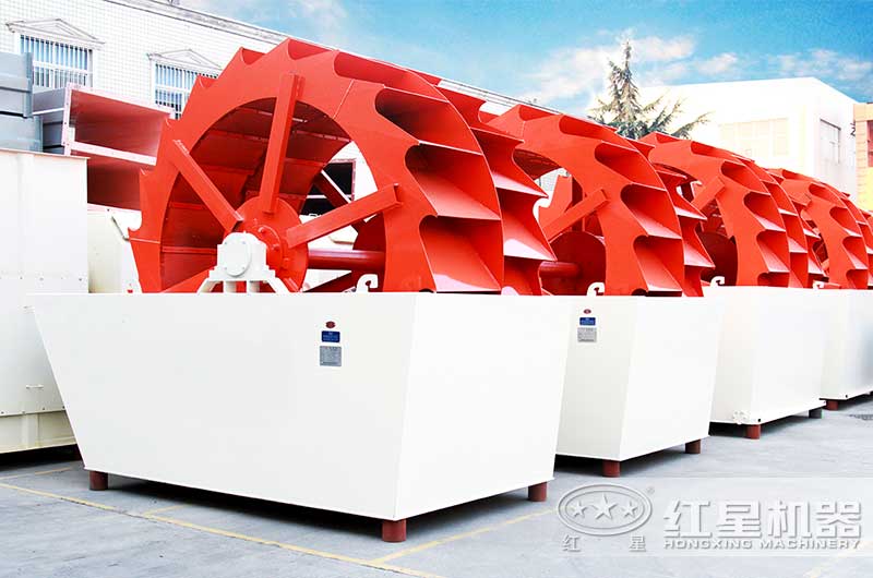 日產600方洗沙機設備實拍圖