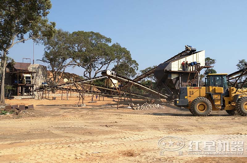 砂石設備-安徽客戶現場