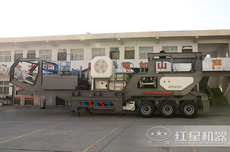 移動式粉碎機設備圖