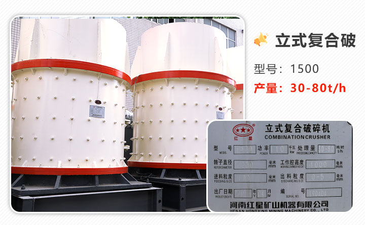 1500立式復合破碎機技術參數