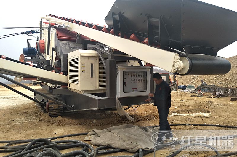 客戶現場正在通電,準備作業