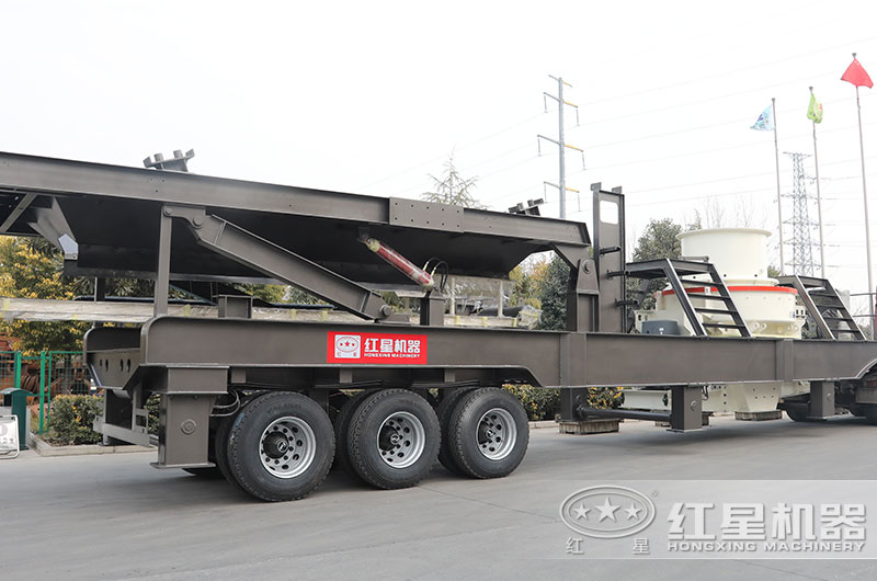 配置制砂機，生產建筑沙