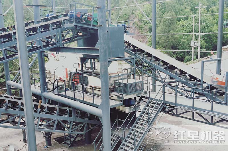 反擊式破碎機+制砂機