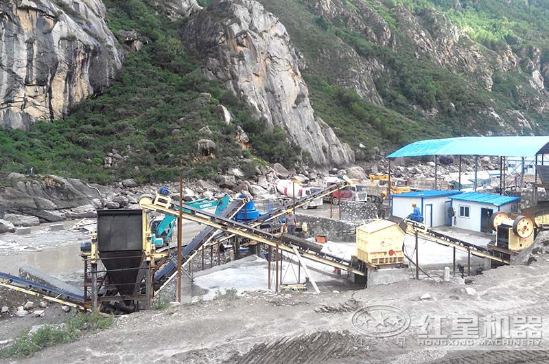 制沙作業現場(山西)