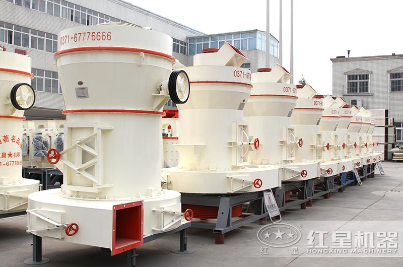 碎石磨粉機實拍圖