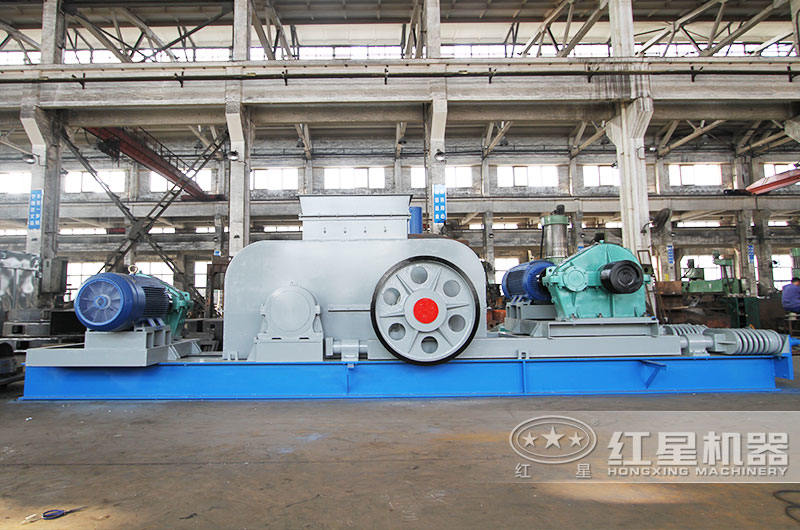 對輥式破碎機,可破碎含濕度8%以下的煤塊 對輥式破碎機,可破碎含濕度8%以下的煤塊