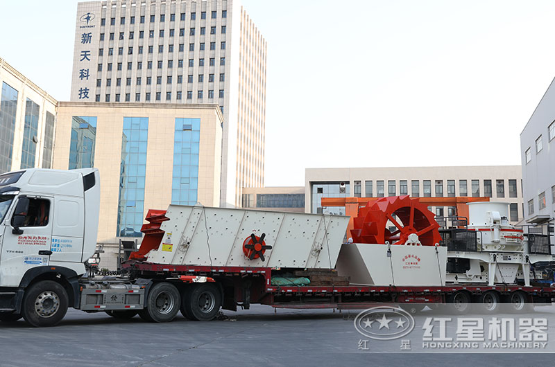 礦山尾礦制砂機陸續發往各地 礦山尾礦制砂機陸續發往各地