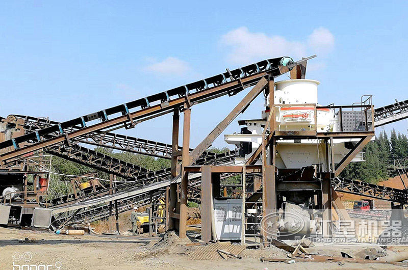 湖北漳州制砂生產線現場 湖北漳州制砂生產線現場