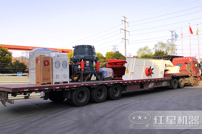 2200圓錐破碎機設備發往山東