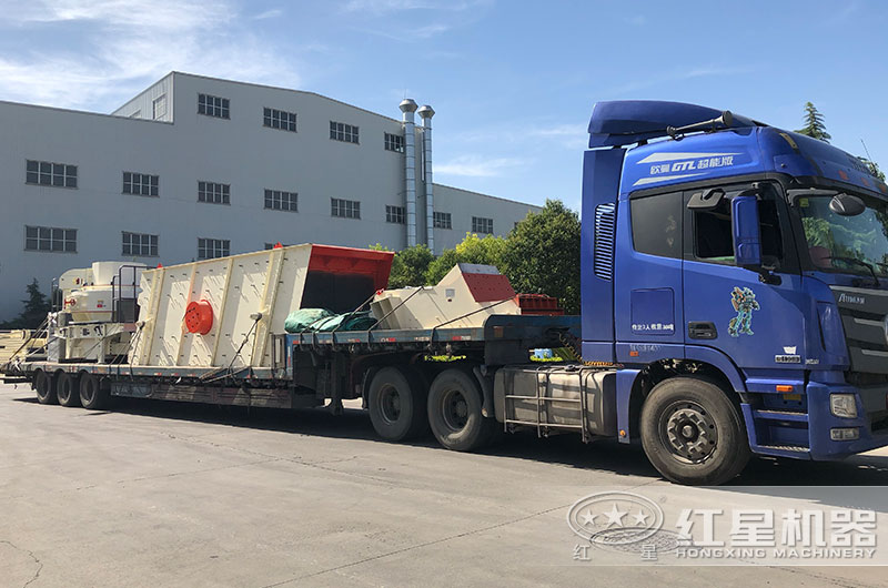 時產50噸小型干式制砂機發往山東 時產50噸小型干式制砂機發往山東