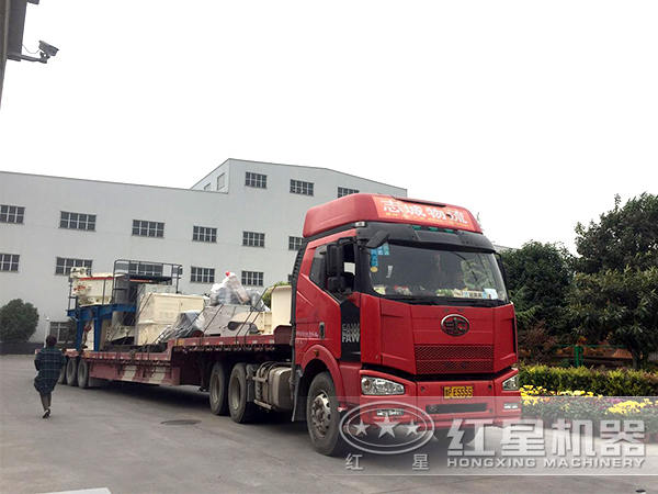 制砂機設備發貨