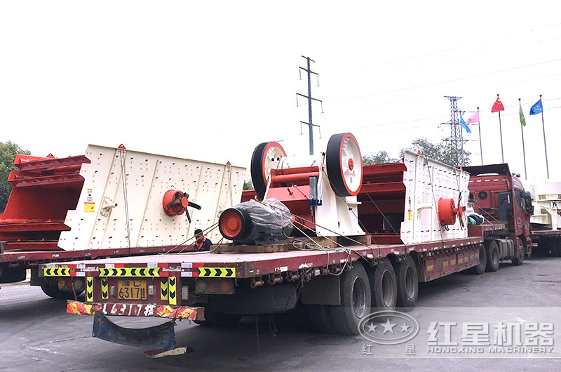 PE400×600顎式破碎機設備發貨