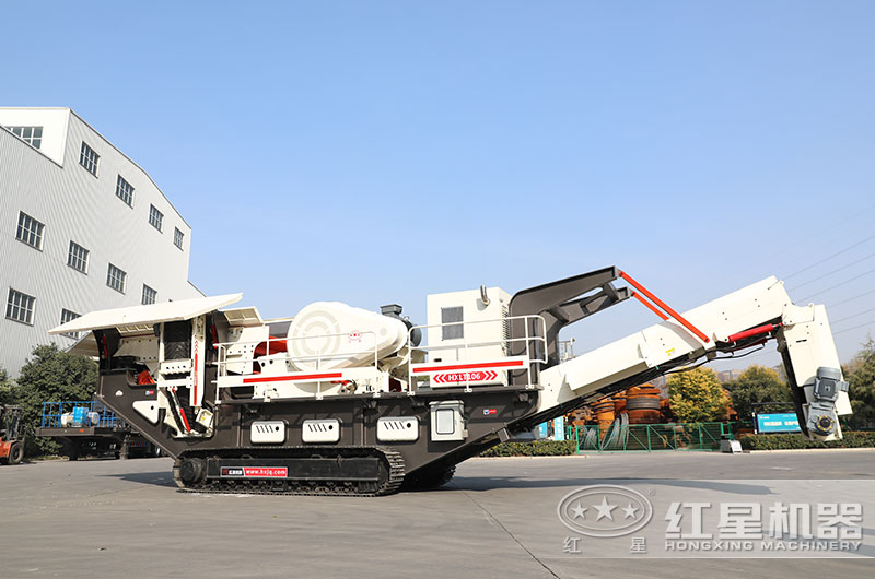 移動破碎機集破碎制砂篩分為一體 移動破碎機集破碎制砂篩分為一體