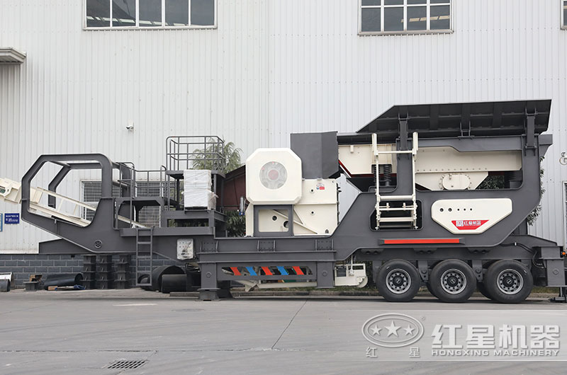 顎式輪胎流動石子破碎機產品直拍圖 顎式輪胎流動石子破碎機產品直拍圖