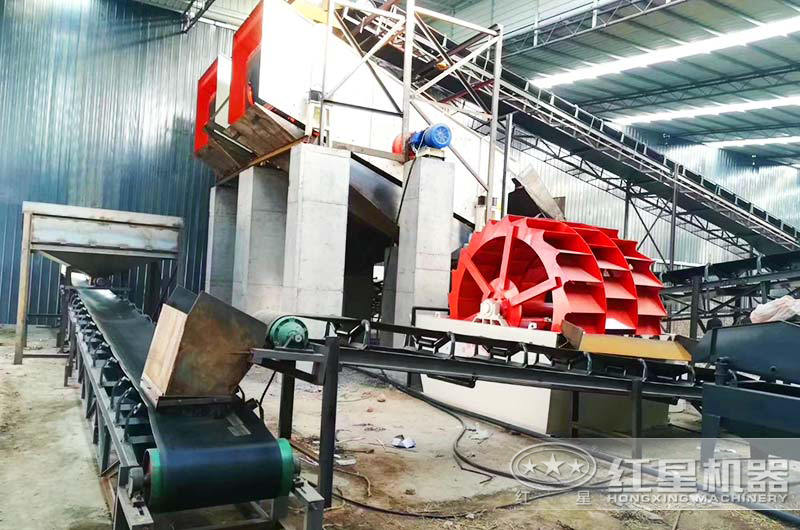 水洗沙機投產前的安裝工作 水洗沙機投產前的安裝工作