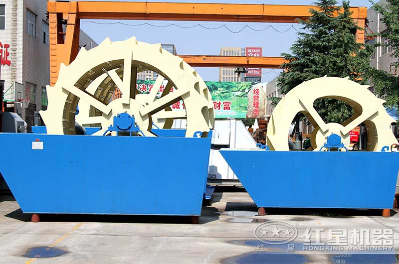 輪式洗砂機主要清洗5mm左右的物料 輪式洗砂機主要清洗5mm左右的物料