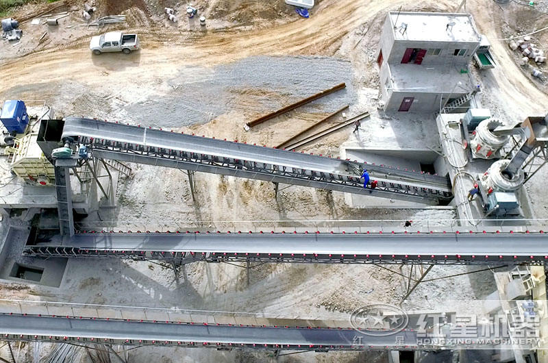 紅星一位江西客戶開辦的石子廠 紅星一位江西客戶開辦的石子廠