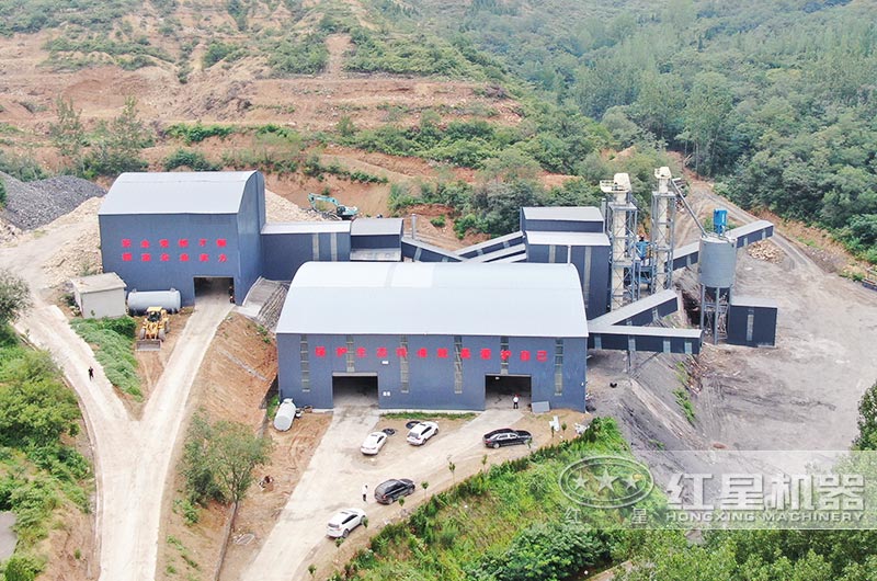 紅星助力建設環保型機制砂石廠
