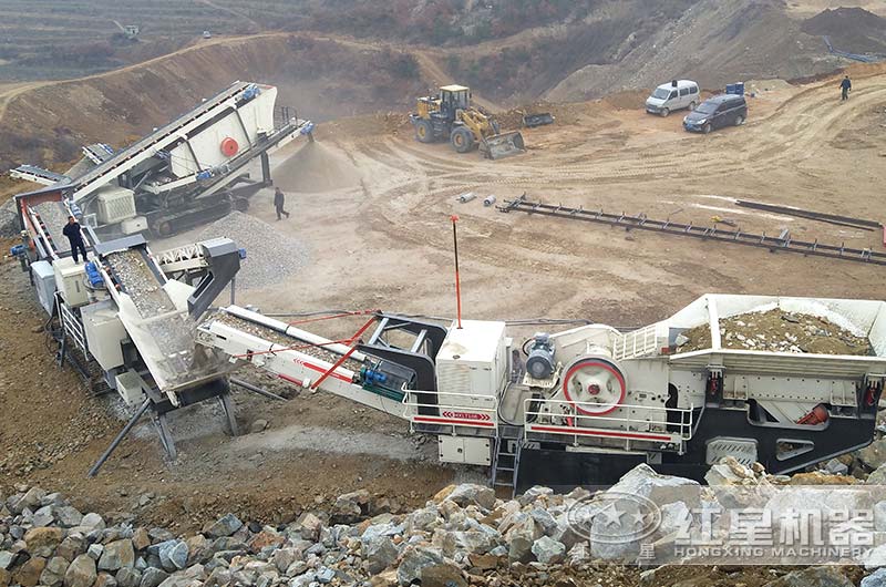 顎式移動破石機(jī)