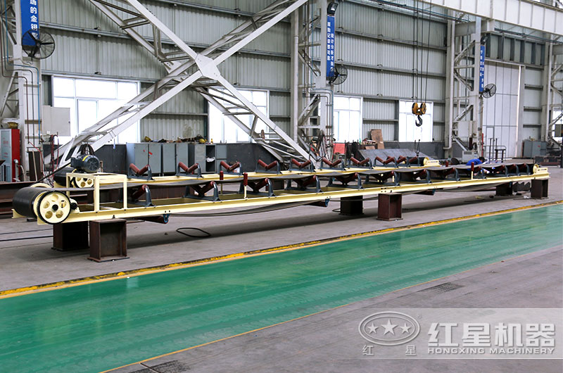 皮帶輸送機車間實拍圖 皮帶輸送機車間實拍圖