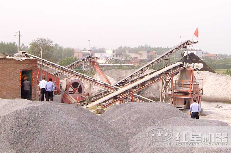 粒度不超過60mm的原料制砂生產線，小型制砂機